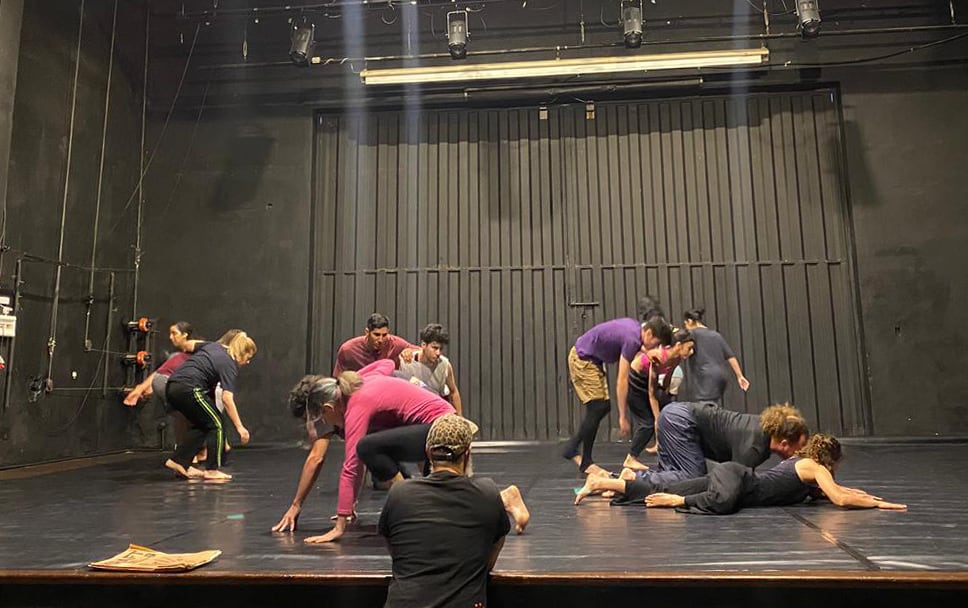 “La noche”, un montaje en clave de circo que se presenta hoy en el CCEJS