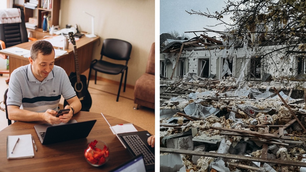 “La guerra no solo destruye edificios, también deshizo nuestro hogar”