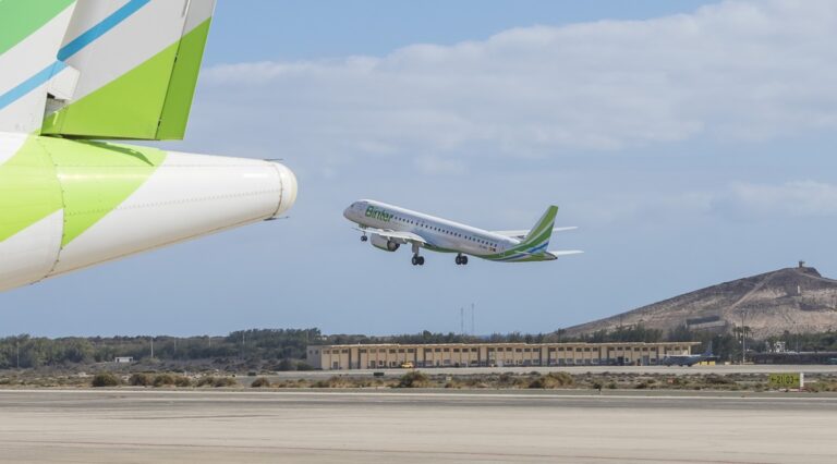 Desde diciembre Binter operará 5 frecuencias semanales entre Gran Canaria y Sevilla