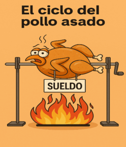EL CICLO DEL POLLO ASADO: