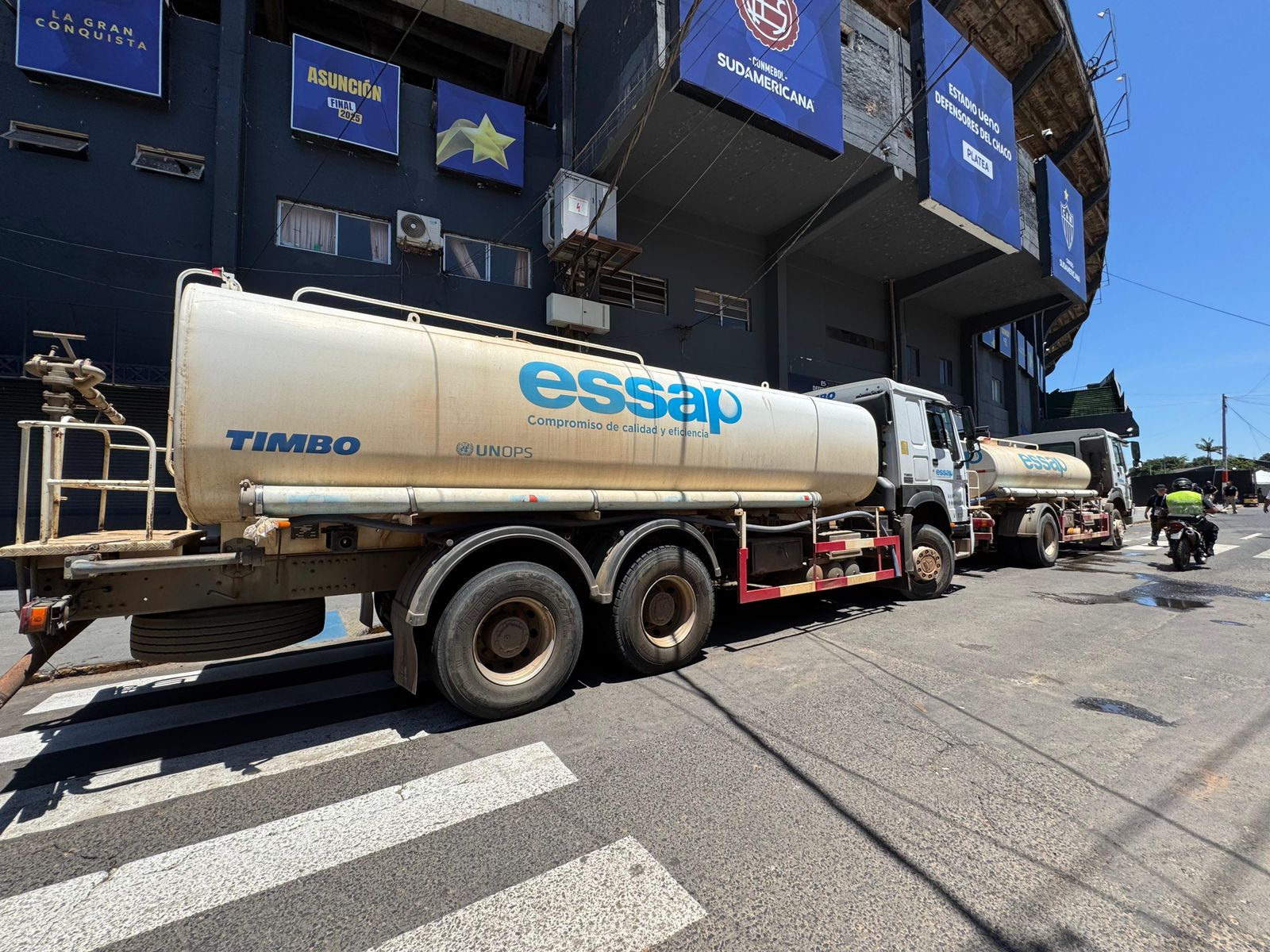 ESSAP despliegó operativo de hidratación en la fiesta Sudamericana