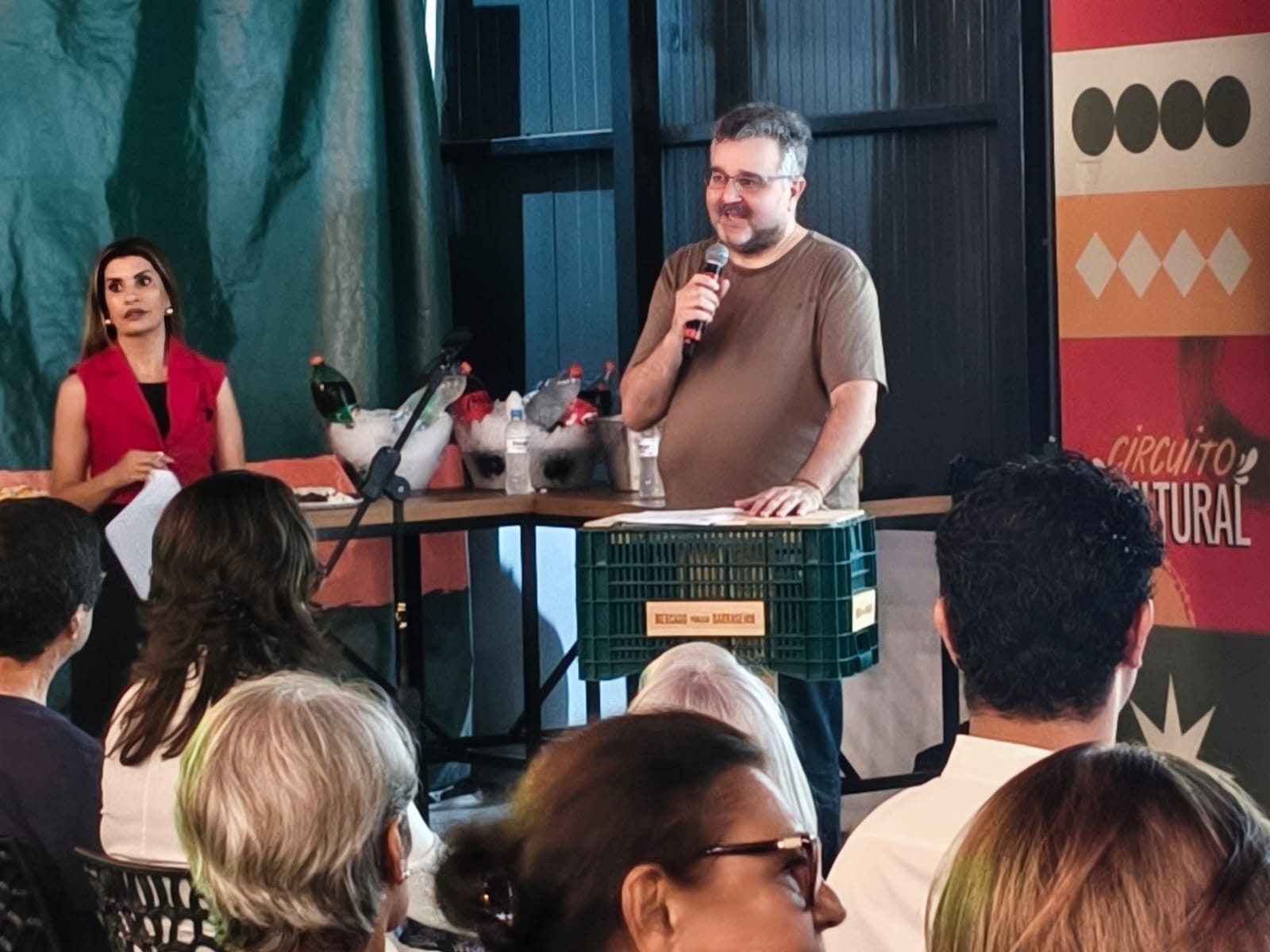 Alexandre Palmar, presidente de la Asociación Guatá y coordinador del proyecto