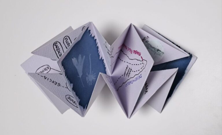 Mapiroflexia: diario de viaje + mapa + cuaderno artesanal