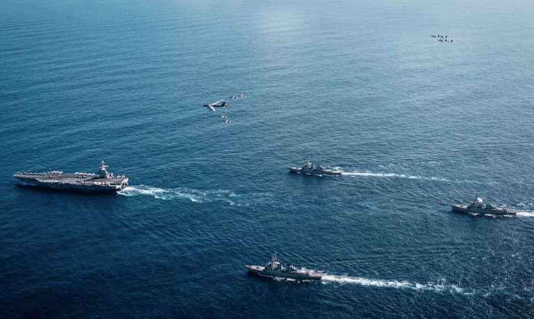 El portaaviones USS Gerald R. Ford en el Caribe /“Es la plataforma de combate más letal del mundo”
