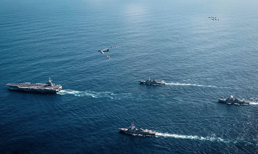El portaaviones USS Gerald R. Ford en el Caribe /“Es la plataforma de combate más letal del mundo”
