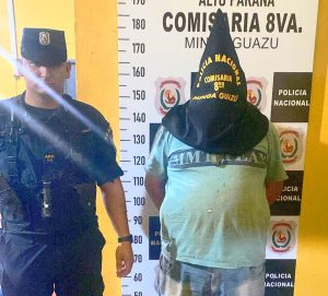 Atrapan a degenerado que intentó abusar de su exmadrastra en Minga Guazú