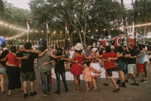 Fiesta de la cultura en el Parque Chino de CDE