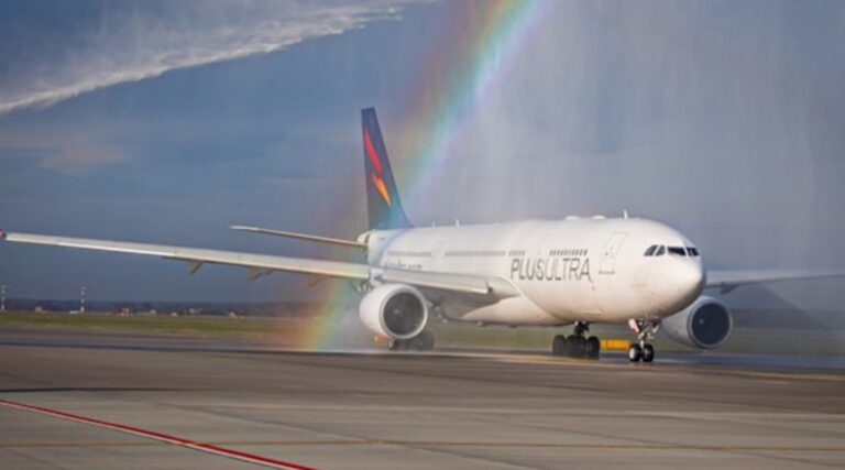 Plus Ultra abre la ruta Madrid- Buenos Aires con dos frecuencias semanales