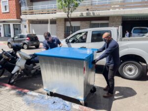 Salto Refuerza su Sistema de Gestión de Residuos con Nuevos Contenedores Metálicos