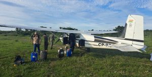 Operación Escudo Guaraní: Super Tucano intercepta y captura aeronave ilícita en el norte del país