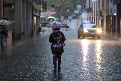 La borrasca Claudia obliga a activar la alerta por temporal y fuertes lluvias en siete comunidades