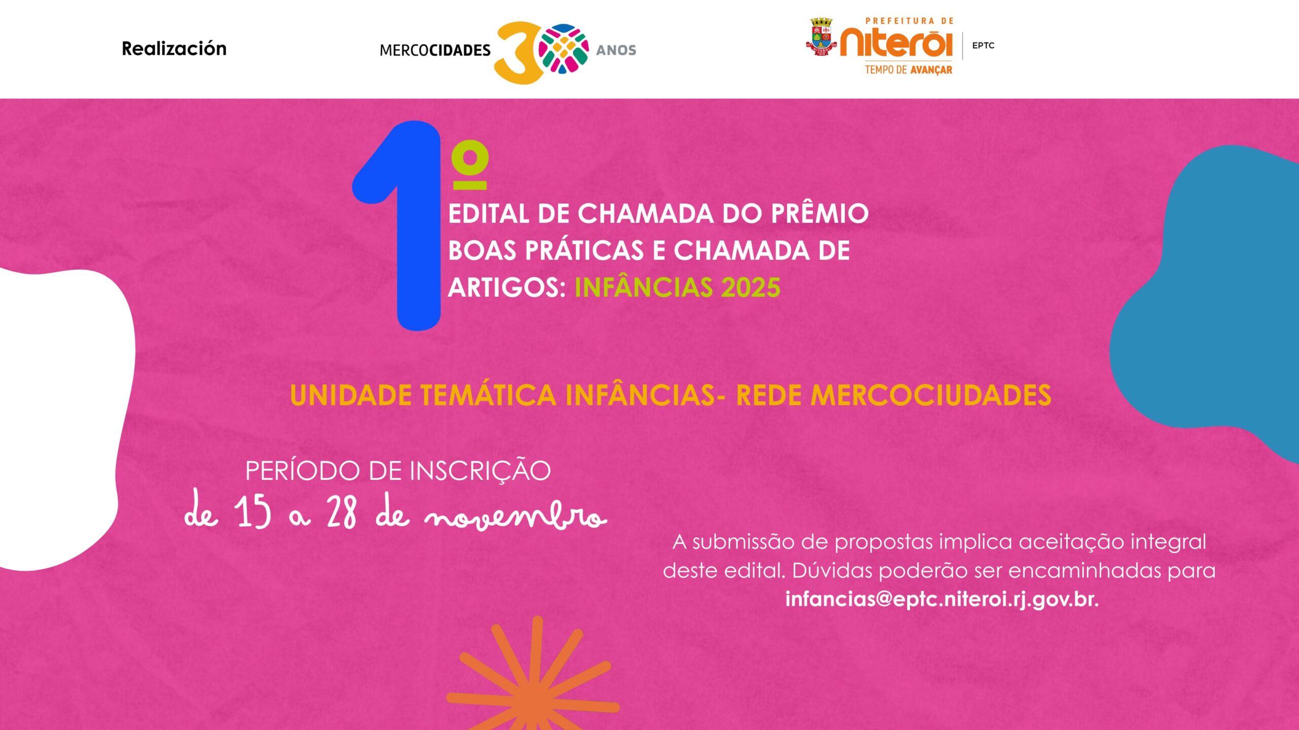 Convocatoria a buenas prácticas y artículos sobre infancias Convocatoria a buenas prácticas y artículos sobre infancias