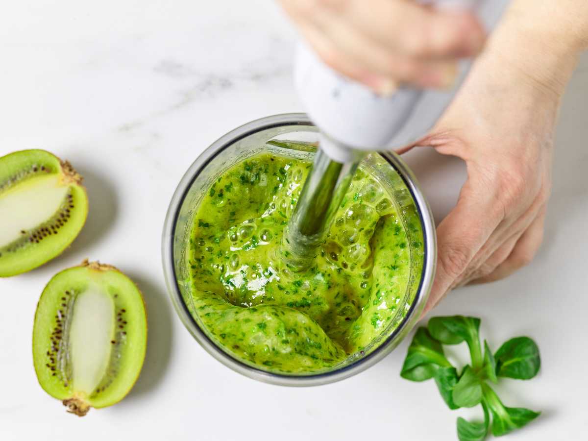 Magdalenas de kiwi (al horno o en freidora de aire)