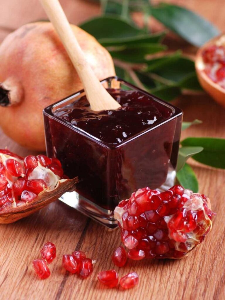 Mermelada de granada casera