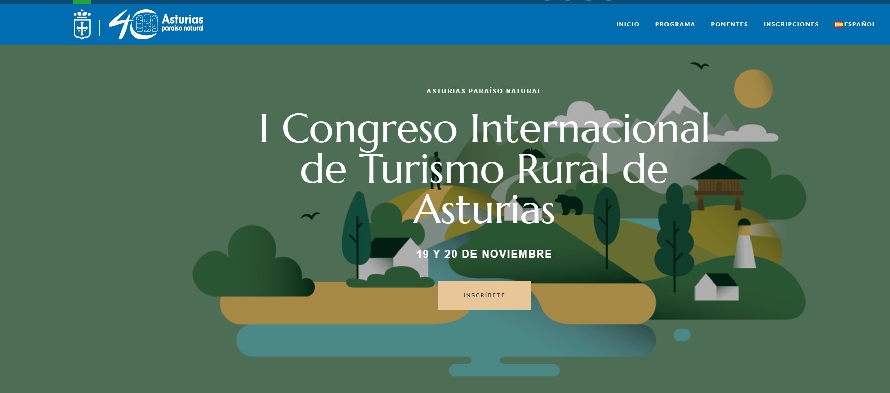 El I Congreso Internacional de Turismo Rural de Asturias comienza mañana con todas las plazas cubiertas