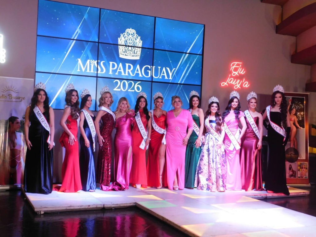 Se presentaron candidatas a «Miss Paraguay»