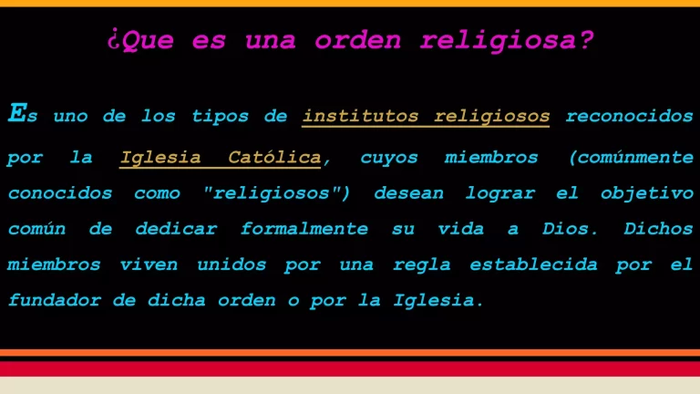Órdenes religiosas cristianas: historia, tipos y grandes familias