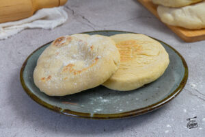 Pan de pita. Receta casera de pan árabe