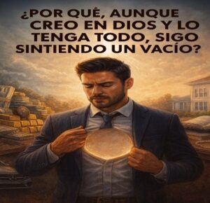 ¿POR QUÉ, AUNQUE CREO EN DIOS Y LO TENGA TODO, ¿SIGO SINTIENDO UN VACÍO?