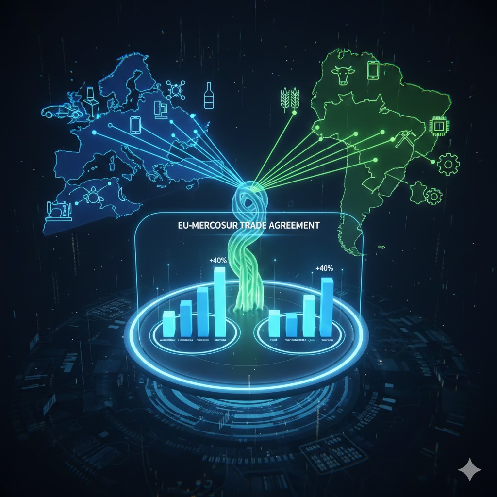 El puente de Mercosur y la Unión Europa.