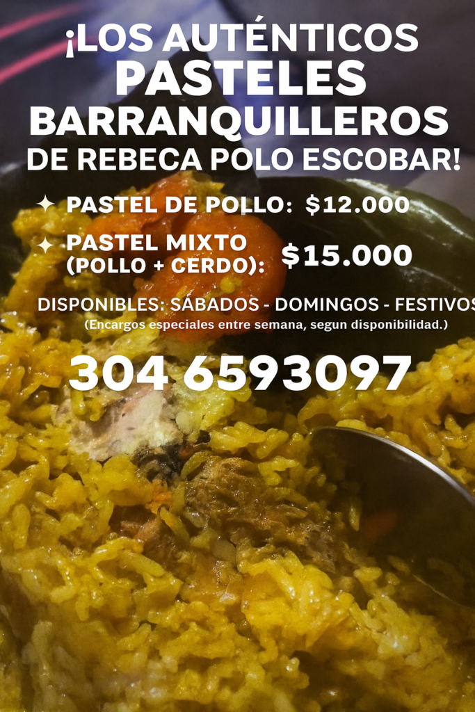 Colombia | Rebeca Polo Escobar: Sabor, tradición y emprendimiento que florece en la bella Barranquilla en Navidad