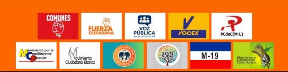 Colombia | Una Coalición Histórica Irrumpe para Transformar el Rumbo del País y Reivindicar el Poder de las Regiones, impulsada por Fuerza Ciudadana