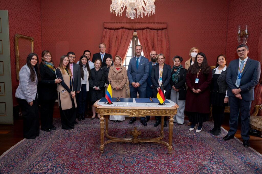 Colombia | Colombia y Alemania consolidan una alianza reforzada para impulsar la cooperación estratégica en los próximos años