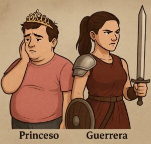 HOMBRES “PRINCESOS” Y MUJERES “GUERRERAS”