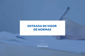 Entrada en vigor de normas – meses de noviembre y diciembre