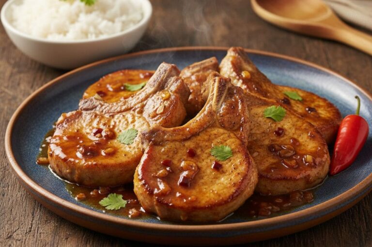 receta-de-chuletas-de-puerco-en-salsa-de-tamarindo