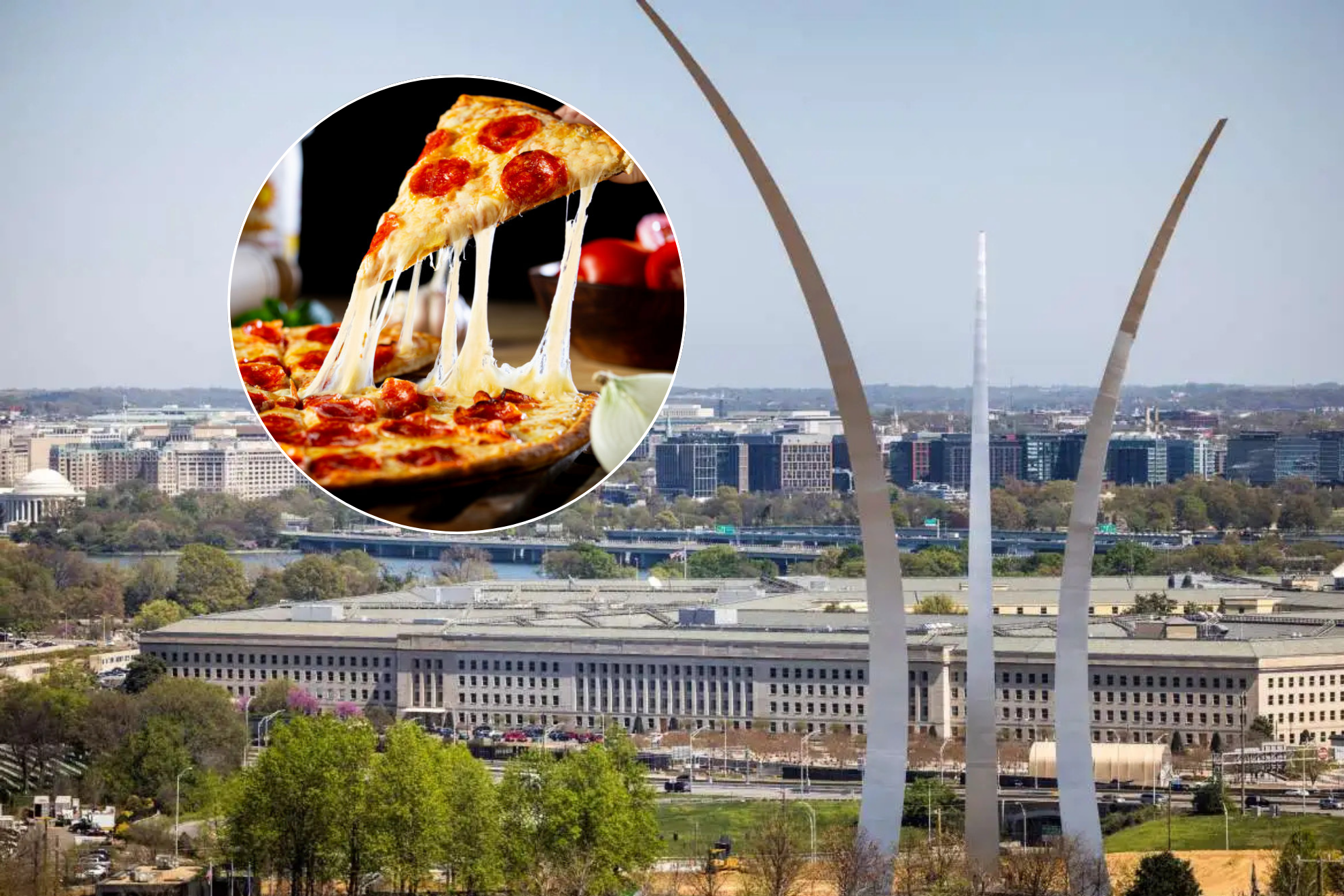 Internacional | El inusual aumento de pedidos de pizza cerca del Pentágono reaviva alertas sobre movimientos militares de Estados Unidos
