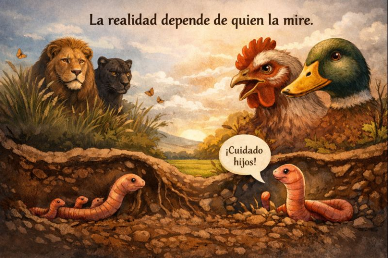 La vida vista desde diferentes perspectivas