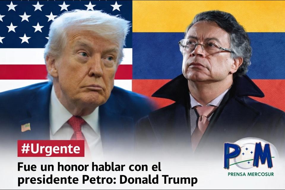 Colombia | Impactante giro diplomático: Donald Trump califica de “gran honor” su diálogo con Gustavo Petro y anuncia reunión en la Casa Blanca en medio de una profunda crisis regional