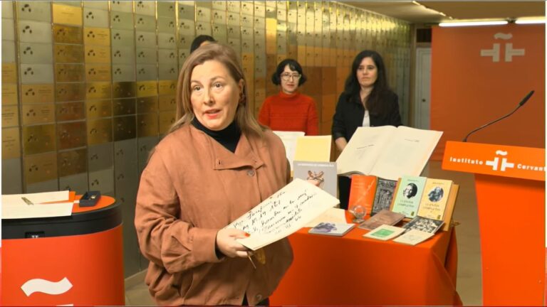 La “voz creativa” de Josefina Plá revive en la Caja de las Letras del Instituto Cervantes