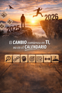 PROPÓSITO DE AÑO NUEVO: EL CAMBIO NO LLEGA CON EL CALENDARIO, LLEGA CONTIGO.