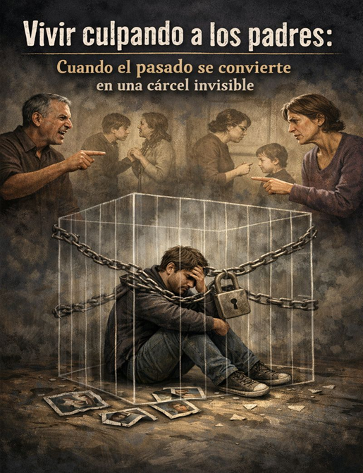 vivir culpando a los padres
