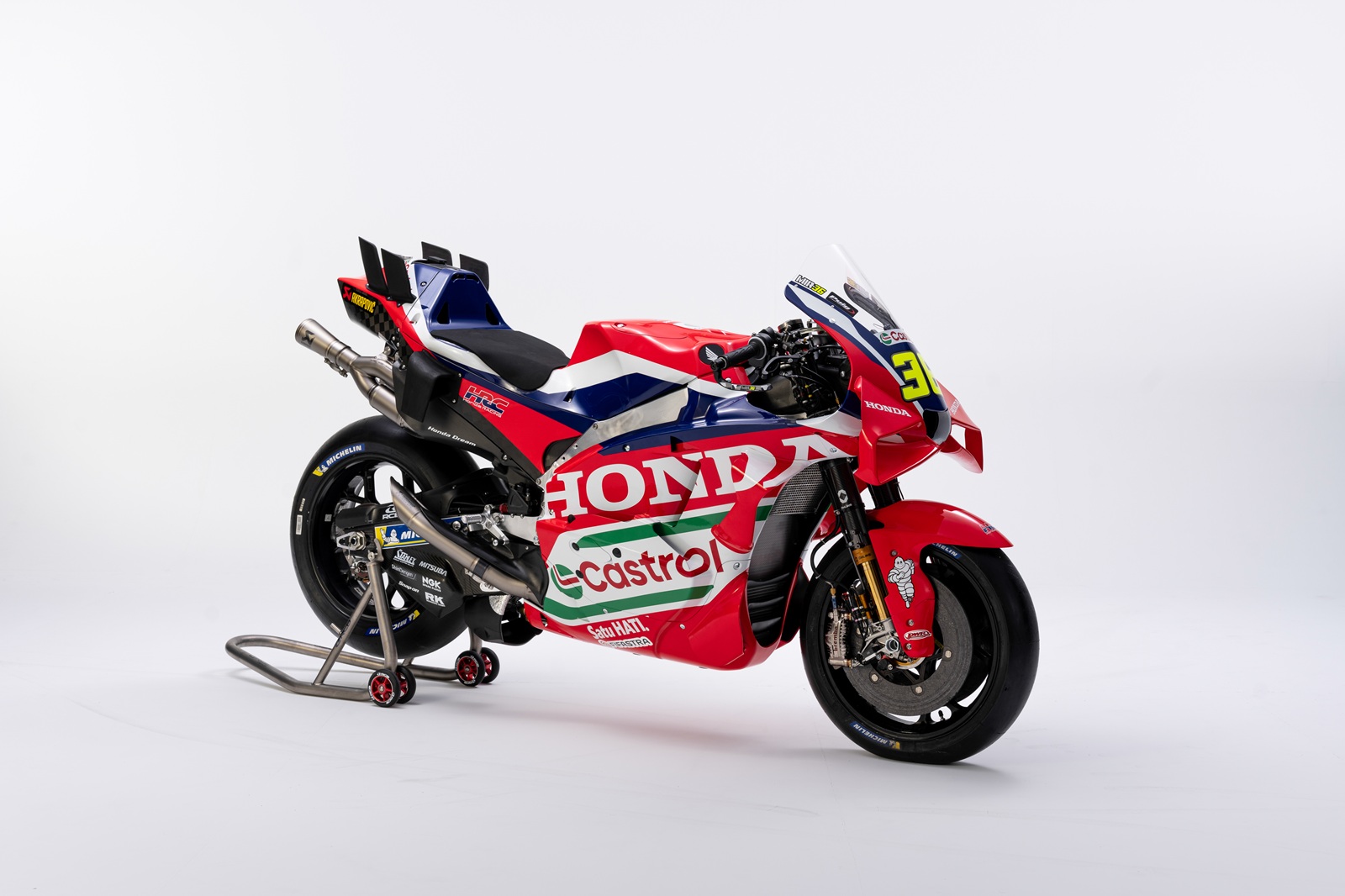 Honda busca evolucionar y presenta las motos de Mir y Marini para MotoGP 2026