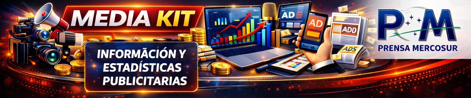 Media Kit – Precios de las publicidades en el diario Prensa Mercosur y Radio Mercosur