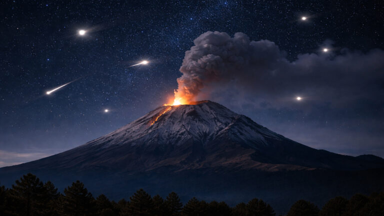 Por qué el Popocatépetl es uno de los volcanes más ligados a avistamientos OVNI