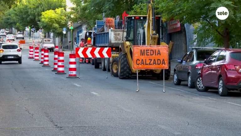 La IMM inicia obras de repavimentación en calle Yaguarón con trabajos nocturnos programados
