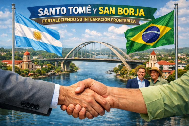 Santo Tome y San Borja fortalecen su fronteriza