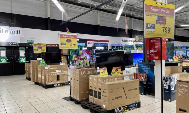 Carrefour está liquidando teles OLED, QLED y QNED con buenos descuentos y cupón regalo para próximas compras