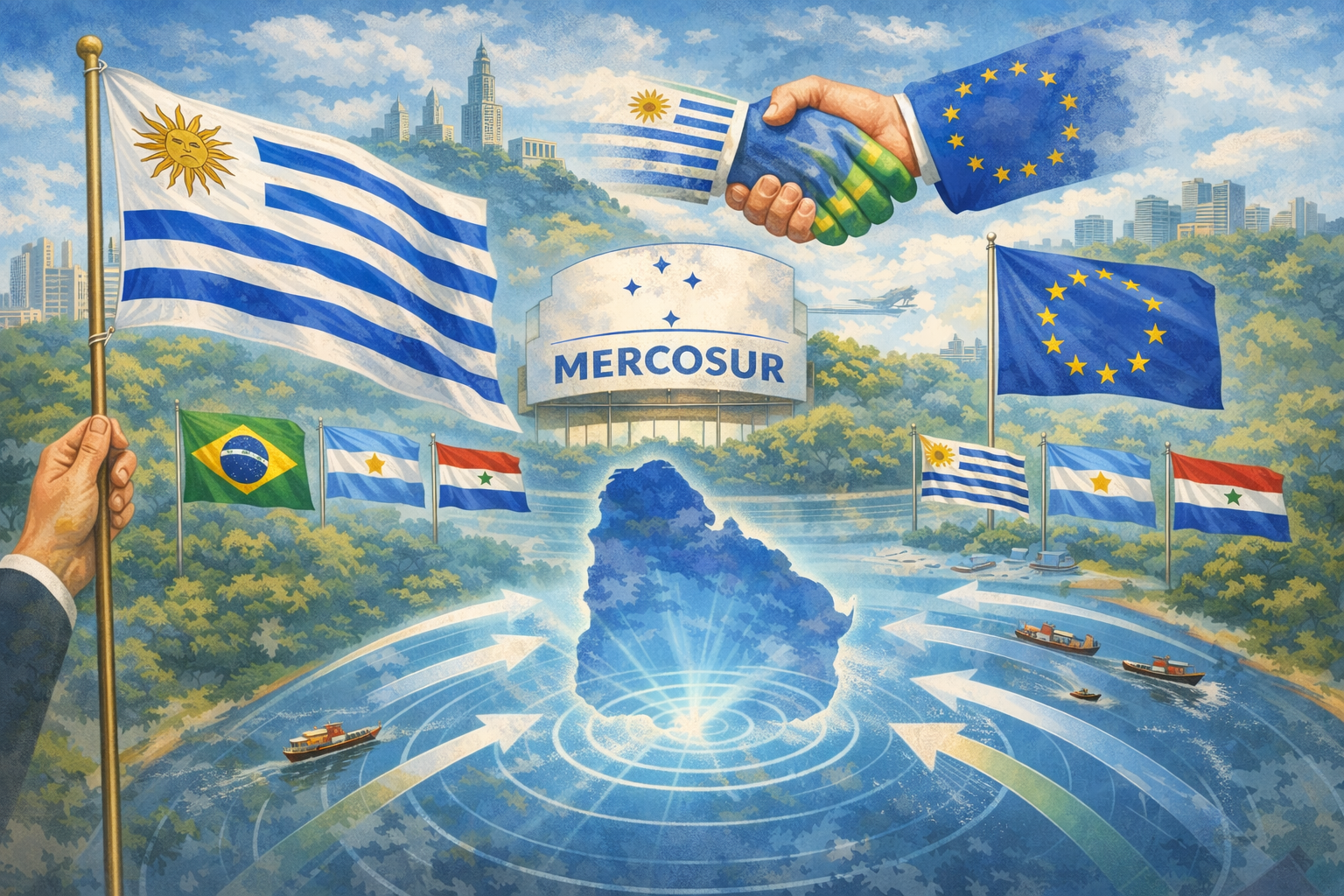 Uruguay consolida su perfil estratégico dentro del Mercosur ante la aplicación provisional del acuerdo con la Unión Europea
