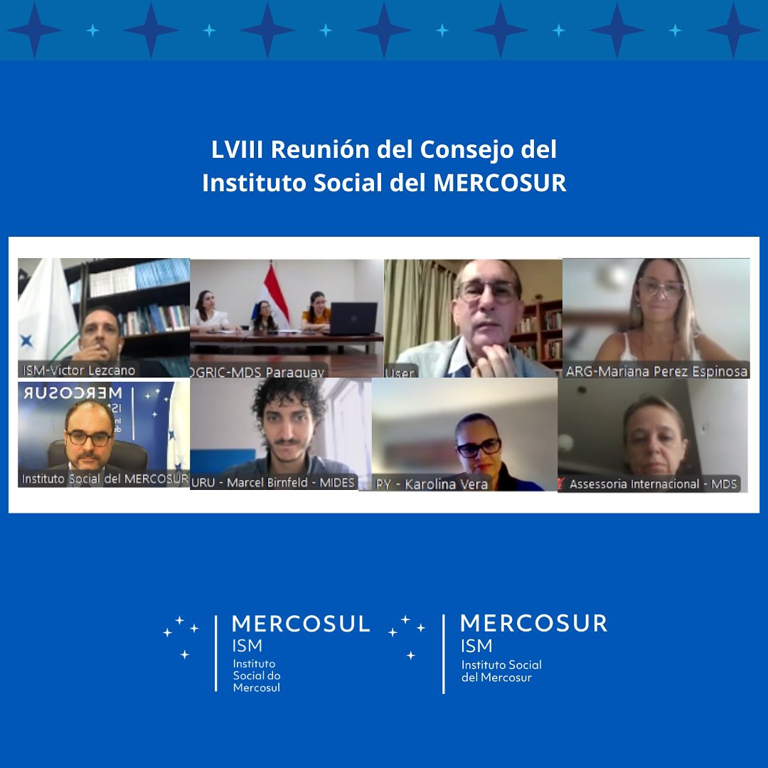 LVIII Reunión del Consejo del Instituto Social del MERCOSUR