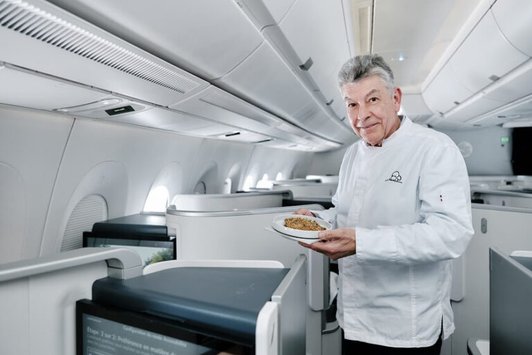 Air France presenta a su chef tres estrellas Michelin Régis Marcon en un vuelo excepcional entre París y Bogotá