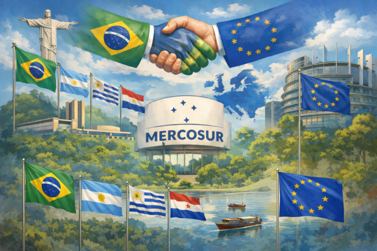 Brasil asume un rol decisivo en la nueva fase del Mercosur tras el avance del acuerdo con la Unión Europea