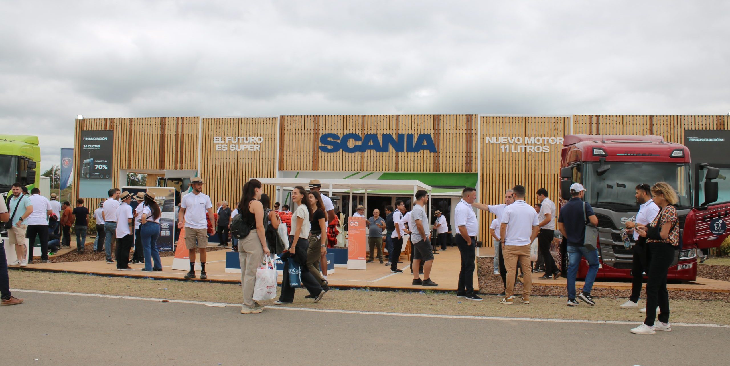 Scania Argentina presentó su motor 11 L Súper en Expoagro 2026