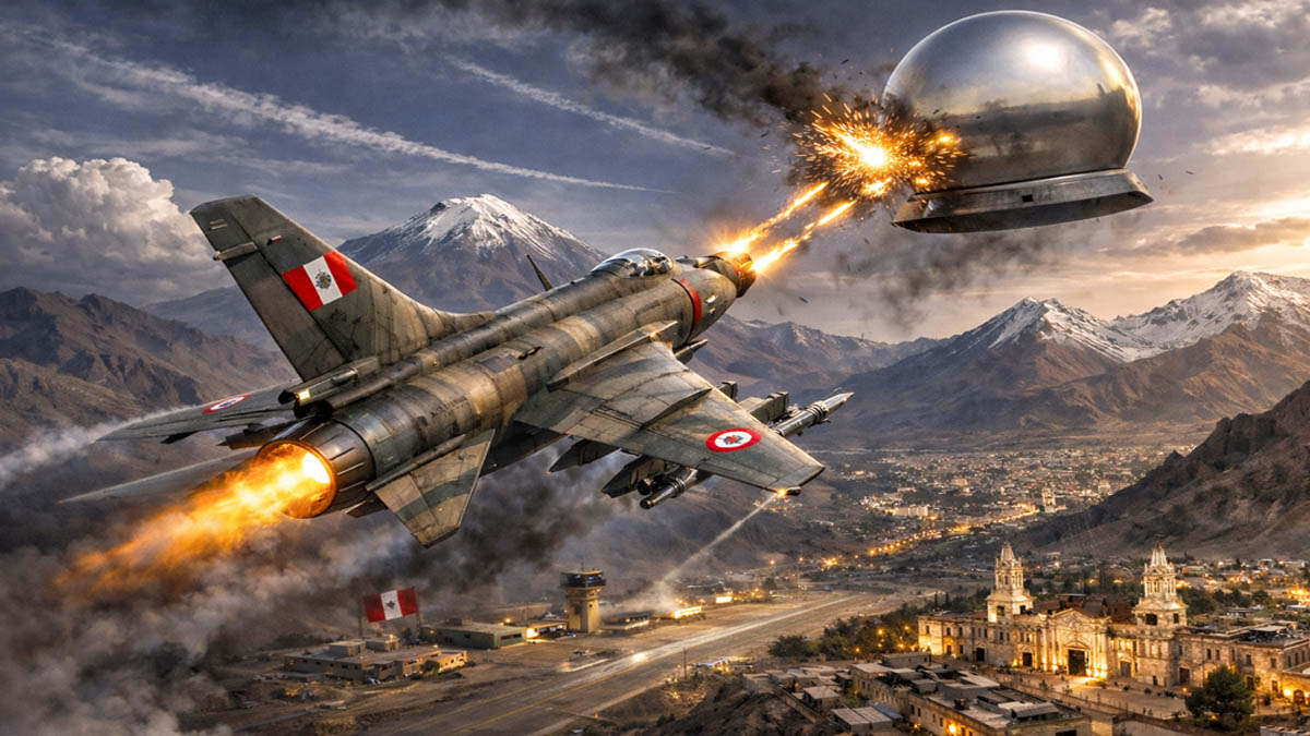 El día que un piloto peruano disparó contra un OVNI sobre Arequipa: el caso de La Joya