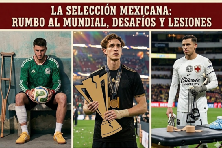 ¡Alarma en el Tri! Lesiones ponen en jaque a la selección mexicana