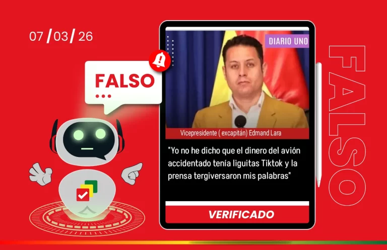 Falso: Lara no se retractó sobre los billetes del avión Hércules